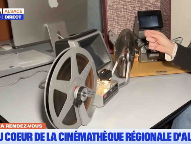 Au coeur de la cinémathèque régionale d'Alsace