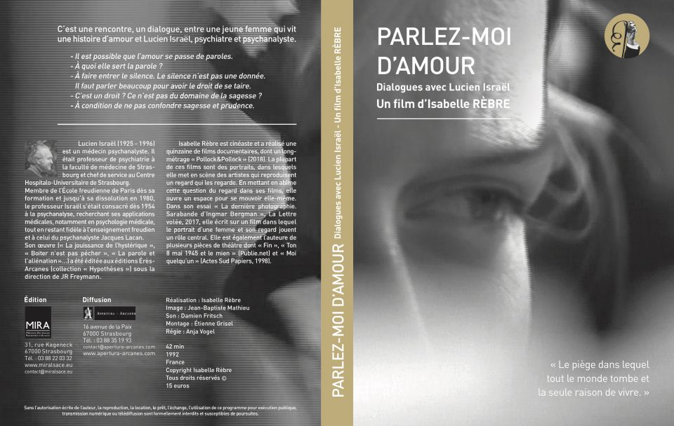 ÉDITION DVD : PARLEZ-MOI D'AMOUR