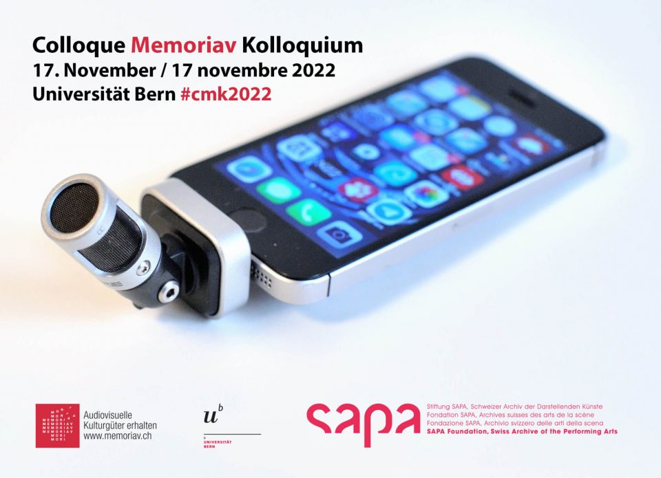 Colloque Memoriav 2022